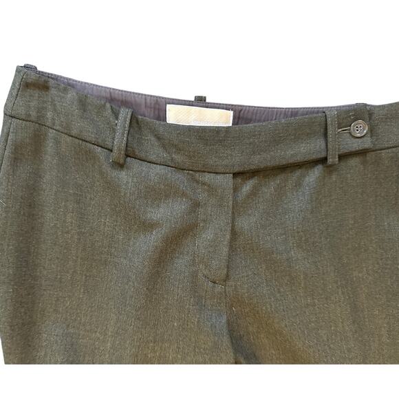 Michael Kors Wool Dress Pants in Olive Green Size 4 - Picture 3 of 6